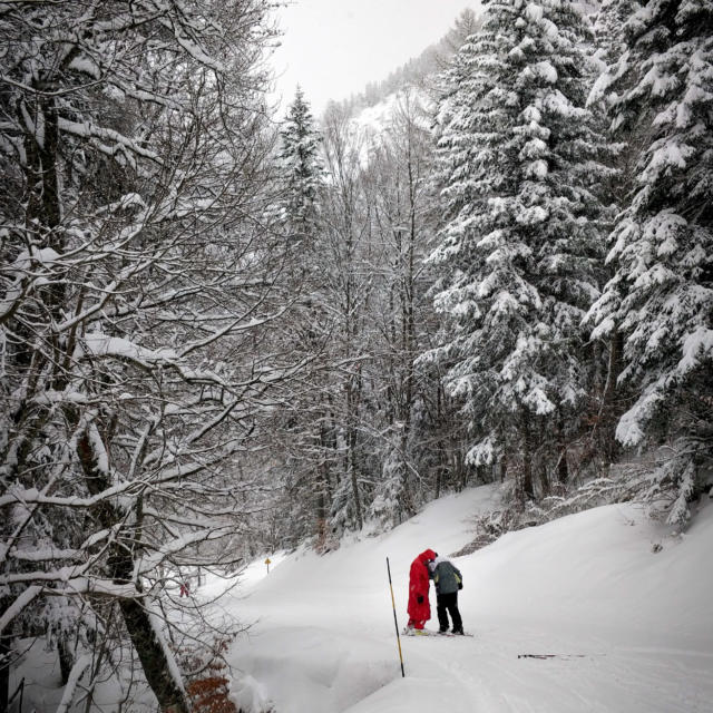 SaintLégerlesMélèzes en hiver Un domaine skiable très nature