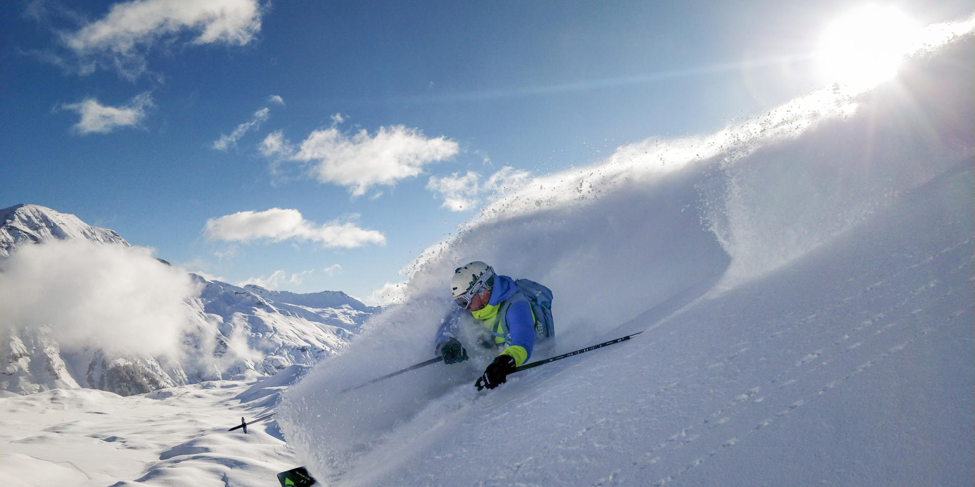 Freeride à Orcières Merlette 1850