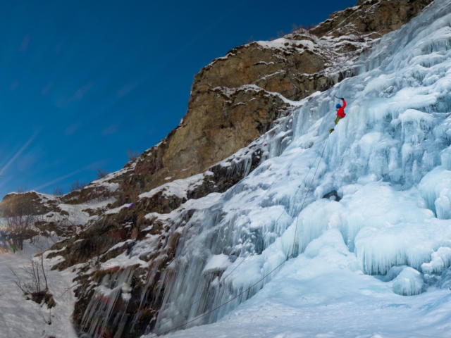 Cascade De Glace Gioberney