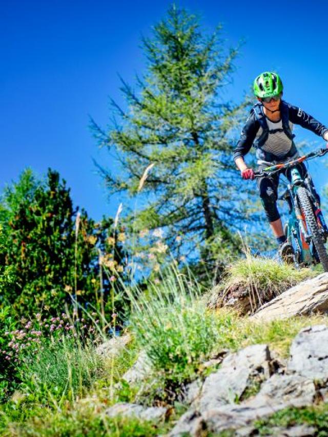 VTT dans le Champsaur