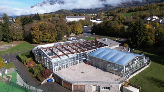 Travaux Centre Aquatique Automne Office De Tourisme Champsaur Valgaudemar.10.2025